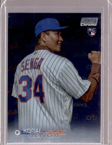 KODAI SENGA 2023 Topps Stadium Club Chrome Parallel #185 Rookie RC