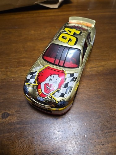 Bill Elliott Ronald McDonald's #94 Ford Taurus Gold Color Happy Meal 1:24 Scale - Picture 2 of 6