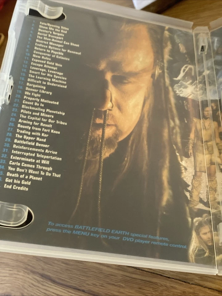 Battlefield Earth DVD John Travolta Region 4 Forest Whitaker Kelly Preston - image 3 of 4