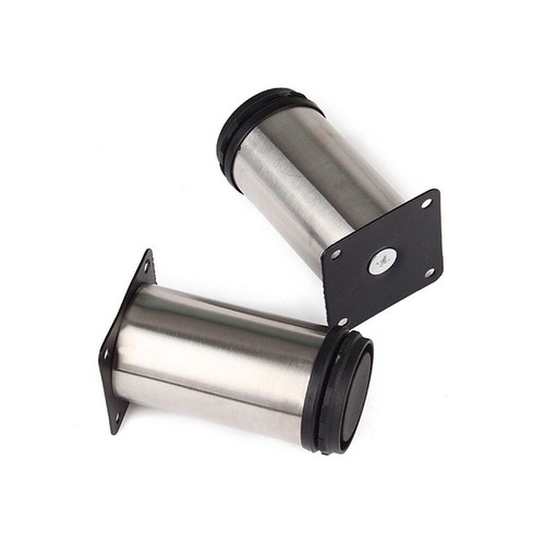 4PCS Bed Metal Cabinet Replacement Adjustable Sofa Feet Table Furniture Legs - Picture 5 of 14
