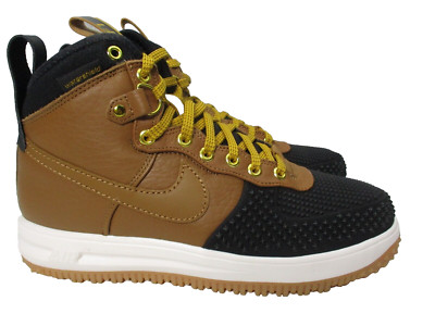 Nike Lunar Force 1 Duckboot Ale Brown Black Mens Sz 9 Womens Sz 10.5 Shoes Boots