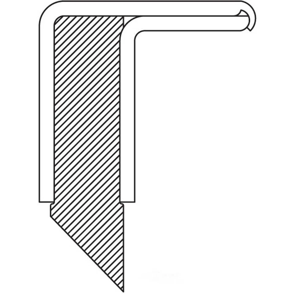 车轮密封适用于 1954 - 1972 年道奇 D200 系列 P200 Van D200 拾音器国家密封/ — 第 2/2 张图片