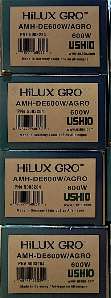 (2) USHIO Hilux Grow DE 600w Metal Halide Bulb - Image 2 of 2