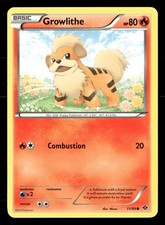 Pokemon TCG Growlithe (11) Fire Common Next Destinies 11/99 LP on eBay