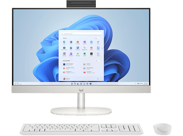 All in one - HP 24-cr1005ns,Ultra 5-125U, 16GB RAM, 512GB SSD, W 11 H, Blanco
