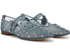 Sam Edelman Women's Michaela Shine Mary Jane Flats NW/OB