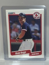1990 Fleer #268 / Wade Boggs / Boston Red Sox / MLB Thrid Base / Baseball Card
