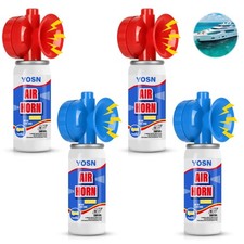 Marine Boat Air Horn 1.4oz, Loud Mini Handheld Horns for Safety, 4PCS