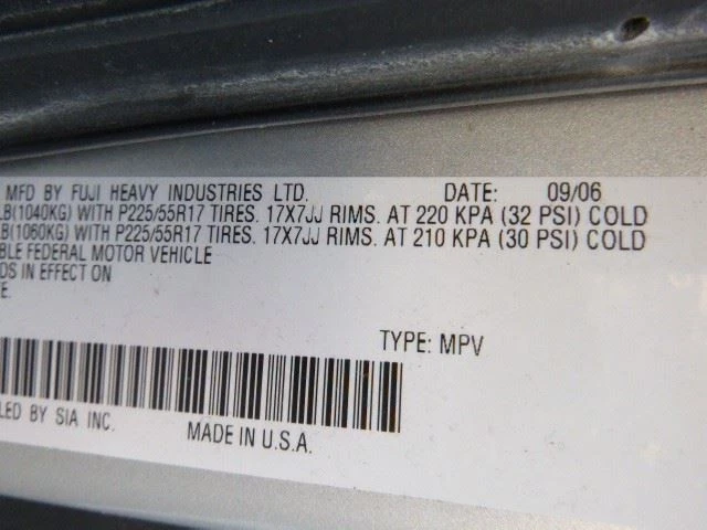 Grille Outback Fits 05-07 LEGACY 1216795 Foto 3 de 4