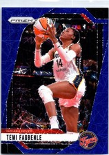 2024 Panini Prizm WNBA #136 Temi Fagbenle Blue Velocity Prizms