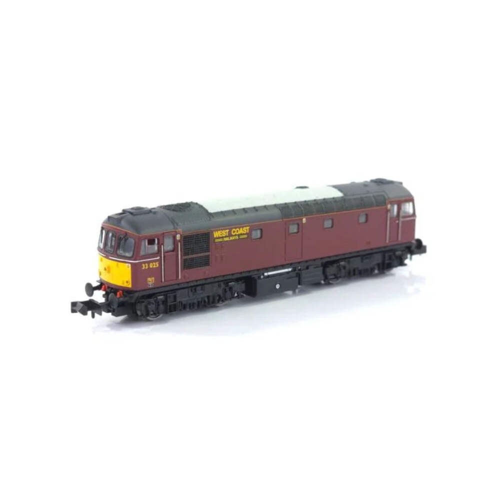 Gaugemaster GM2210602 N Gauge Class 33 025 WCRC