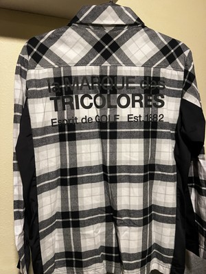Le Coq Sportif Le Coq Golf Collection Shirt Long Sleeve Plaid Half