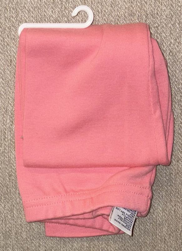 Gymboree vtg 98 floral bouquets apple blossoms pink LEGGINGS XL 5 6 NWOT