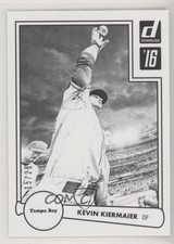 2016 Panini Donruss 1982 Design Test Proof Black 15/25 Kevin Kiermaier ow6