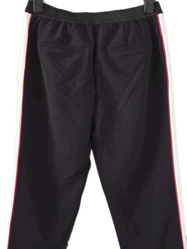 Bodyflirt Mujer Pantalones Mar Lateral Rayas Cremallera Elástica Espalda Damas Negro Talla 14 - Imagen 7 de 10