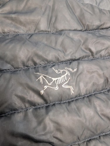 Arcteryx Cerium SL Full Zip Hoody Gray Puffer Jacket Down Mens Large Packable - Picture 2 of 11