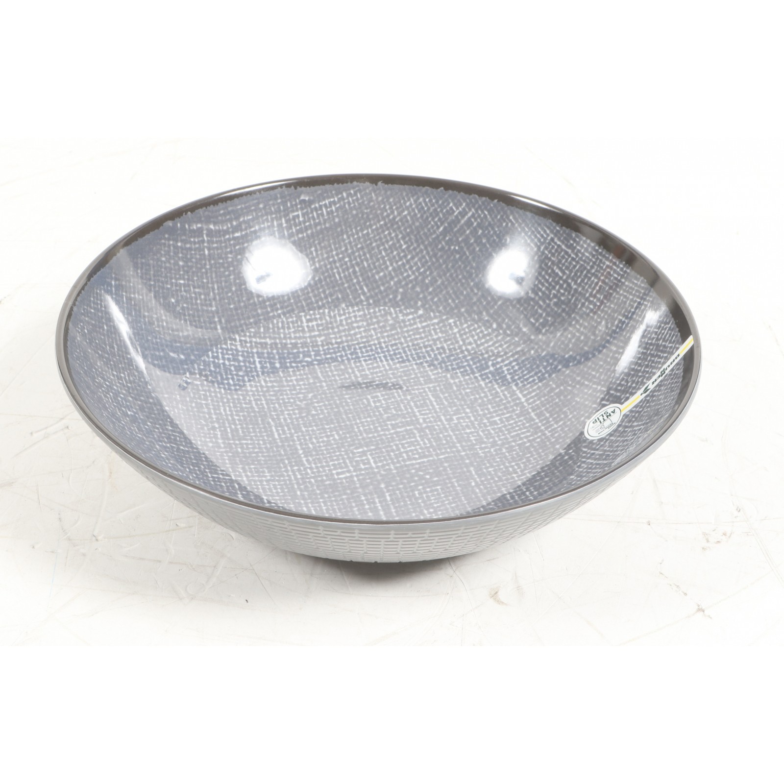Brunner Cottery Salad Bowl Melamine Ø23.5Cm Gray + Defect (280335)