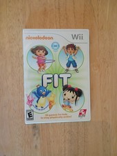 Nickelodeon Fit Nintendo Wii 2010 Game w/ Manual 