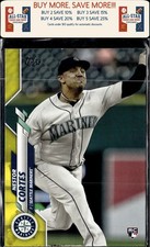 2020 Topps Update #U-196 Nestor Cortes Yellow Rookie Seattle Mariners