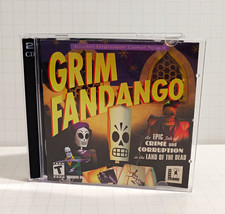 LucasArts Grim Fandango PC Windows 95 2-CD ROM Manual Included T-Teen 1998