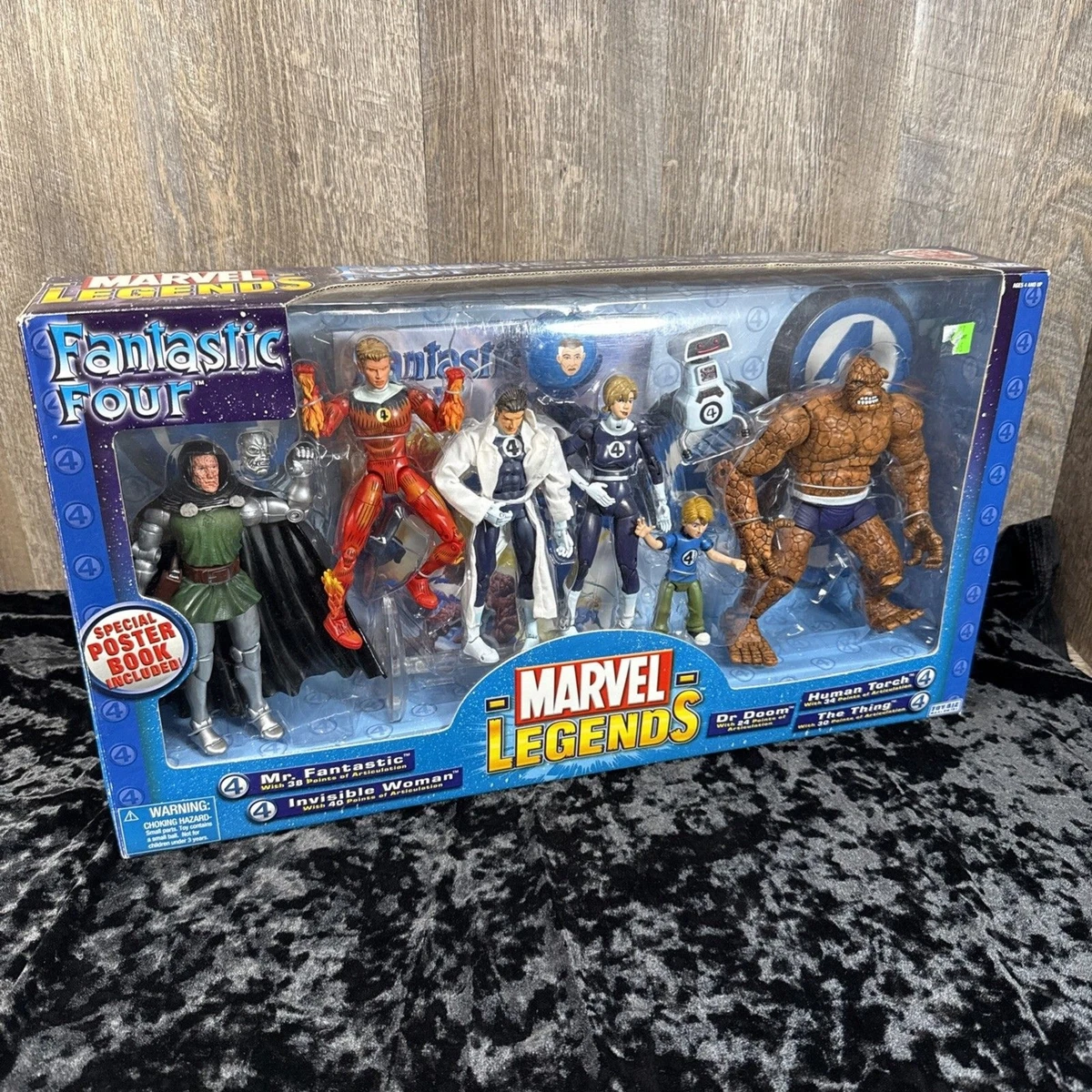 ToyBiz Comic Book Heroes The Thing Fantastic Four Action Figures
