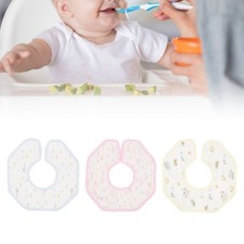 Baby Unisex Cotton Bibs Soft Comfortable Absorbent Saliva Towel for Drooling