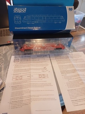Dapol Spur O BR Express Parcels Triebwagen 17 DCC Ready Lights 4D-011-101 PTD51