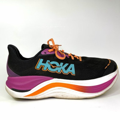 #ad HOKA Skyward X Black Electric Aqua Men#x27;s Size 12 D Running Sneakers 1147911 BCQ $51.99
