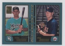 2001 Topps Draft Picks Adrian Gonzalez Adam Johnson #352 0d2