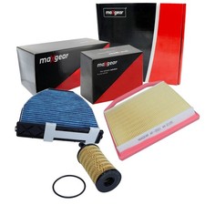 MAXGEAR POLLENFILTER + LUFTFILTER + &Ouml;LFILTER PAKET passend f&uuml;r Mercedes SL R231