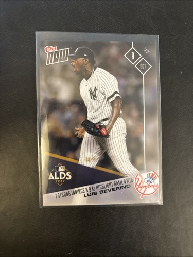 2017 Topps Now 738 Luis Severino