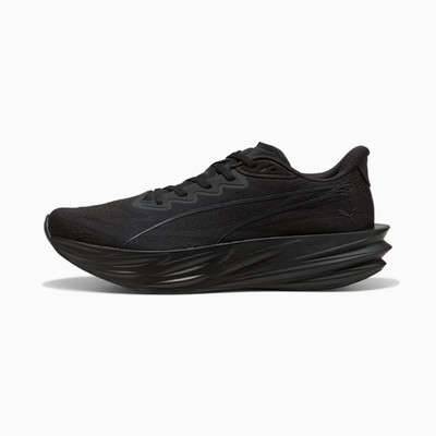 Puma Deviate Pure NITRO Men's Running Shoes in Triple Black All Sizes