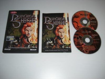 DUNGEON SIEGE 1 Stück CD Rom Original SEIGE RPG - SCHNELLER VERSAND