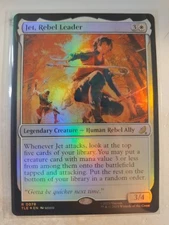 Foil Jet , Rebel Leader 0078 Avatar: The Last Airbender TLE Magic The Gathering 