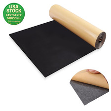 Neoprene Foam Sheet Self Adhesive Rubber Padding 12 X 59 X 1 16 Inch Black