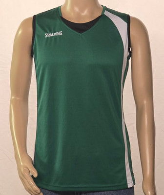 Spalding Basketball Trikot grün   Original Teamwear   ärmellos