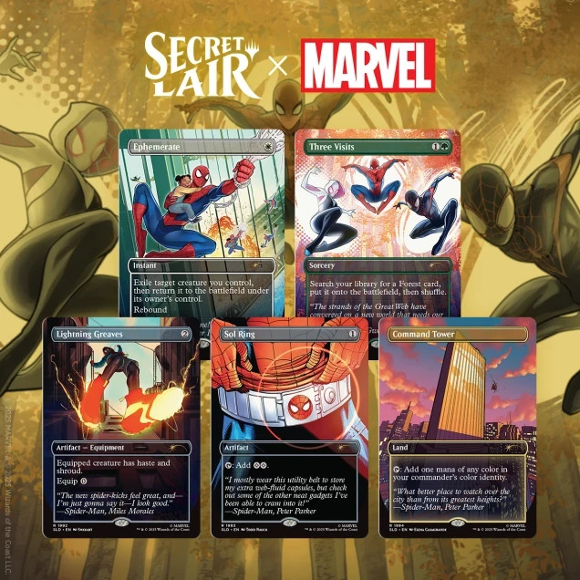 MAGIC THE GATHERING SECRET LAIR X MARVEL’S SPIDER-MAN: HEROIC DEEDS NON-FOIL