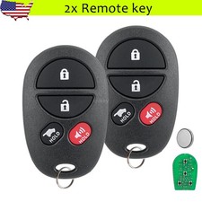 2 For 2008 2018 Toyota Sequoia 4 Button Remote Control Car Key Fob Gq43vt20t 2 For 2008 2018 Toyota Sequoia 4 Button Remote Control Car Key Fob Gq43vt20t