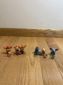 LEGO LEGENDS OF CHIMA: Flying Phoenix Fire Temple (70146) - Mostly Complete