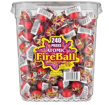 Wonka Atomic Fireball, Candy, Cinnamon Flavor 64.8oz 240 ct 
