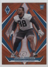 2024 Panini Phoenix Rookies Orange Jordan Jefferson #209 05ol