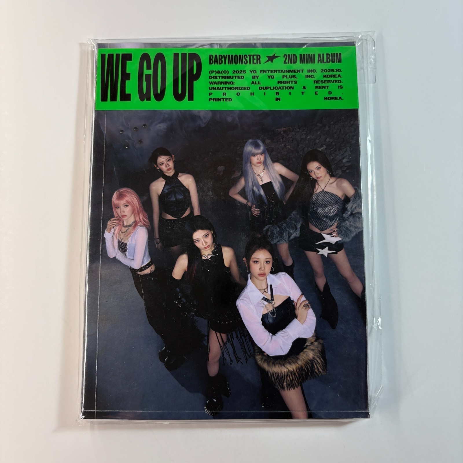 [BABYMONSTER] 2nd Mini Album “WE GO UP” – Choose 1 of 3 Versions (New & Sealed)