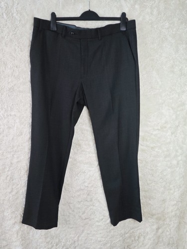 Pantalon Homme M&S Luxury – Noir 100% Coton – Taille 40 (tour) – Entrejambe 31" – Occasion TB