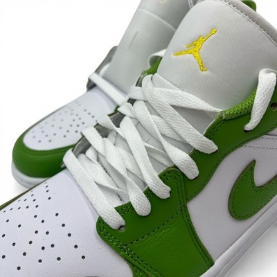 Nike Air Jordan 1 Low SE AJ1 Chlorophyll White Green Limited