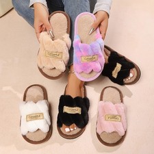 Women's indoor floor slippers, home lightweight woolen slippers, slippers