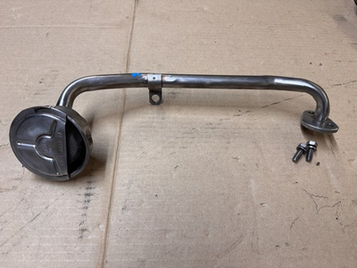 #ad #ad 87 90 Ford Mustang Oil Pan Oil Pickup Tube Screen Factory Oil Pump 302 HO OEM $45.00
