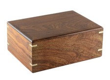 Wooden Urn for Human  Pet Ashes   Handmade Rosewood Cremation Urn for Dogs, ...