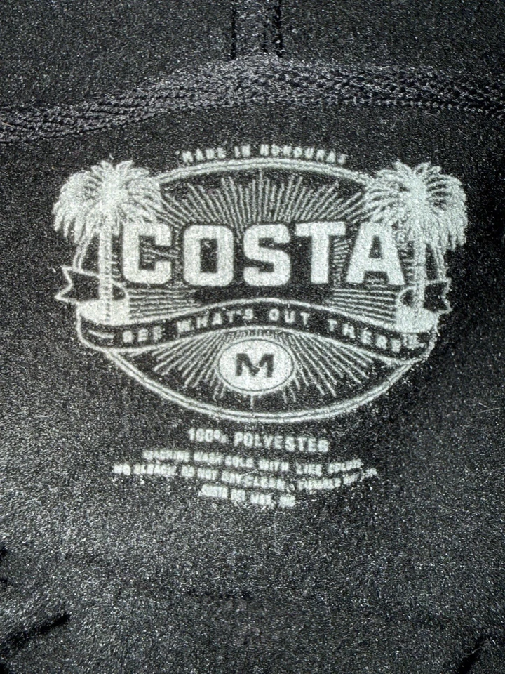  Sudadera con capucha Costa para hombre talla M color negro con estampados gráficos Foto 4 de 4