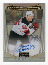 2024-25 O-Pee-Chee Platinum Refractor Graeme Clarke Rookie Auto #R-GC Autograph