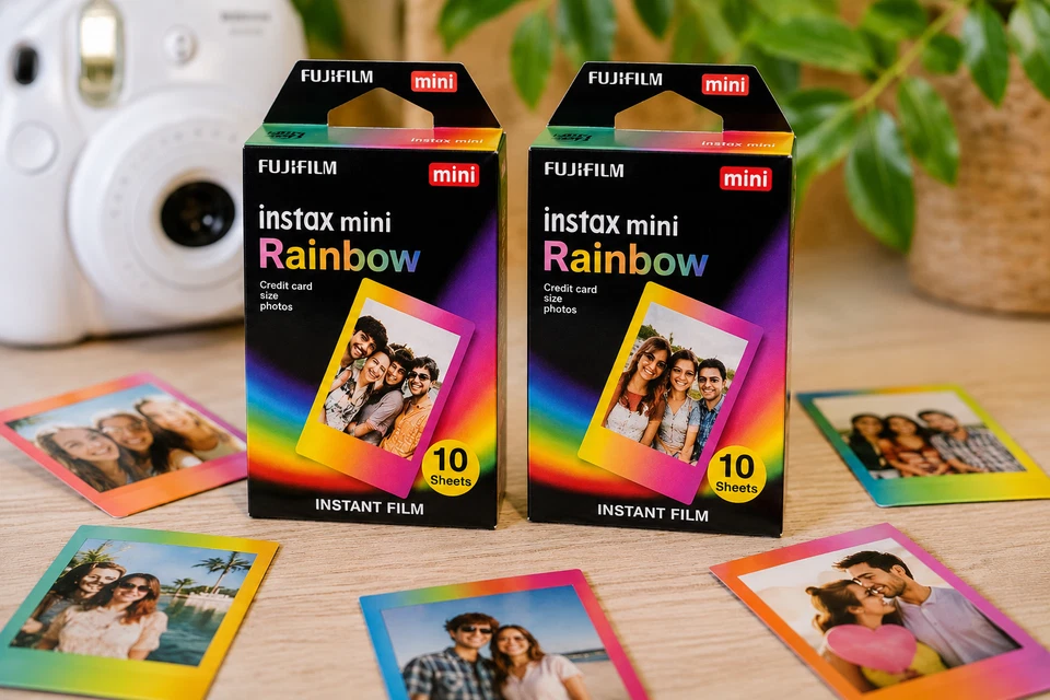 Fujifilm Instax Mini Film Rainbow DoppelPack - Bild 1 von 1